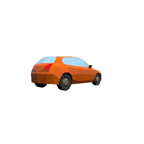 PaperCarsVans1NightOrange Variant